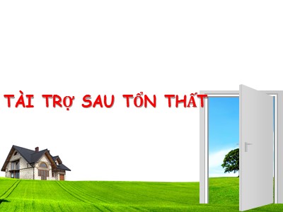 Bài giảng Quản trị rủi ro - Chương 10: Tài trợ sau tổn thất - Võ Hữu Khánh