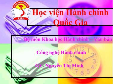 Bài giảng Tâm lí học đại cương - Nguyễn Thị Minh