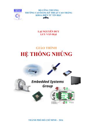 Giáo trình Hệ thống nhúng (Phần 1)