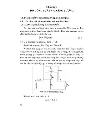 Giáo trình Kỹ thuật đo lường (Phần 2)