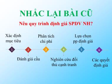 Bài giảng Marketing ngân hàng - Bài 6: Chiến lược phân phối - Nguyễn Thùy Dung