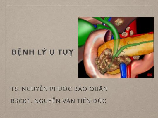 Bệnh lý u tuỵ