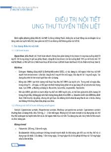 Điều trị nội tiết ung thư tuyến tiền liệt