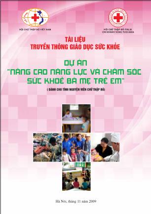 Tài liệu Truyền thông giáo dục sức khỏe (Phần 1)