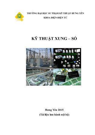 Bài giảng Kỹ thuật xung-số