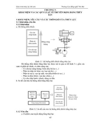 Giáo trình Thủy lực khí nén (Phần 2)