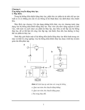 Giáo trình Tự động hóa thủy khí (Phần 2)