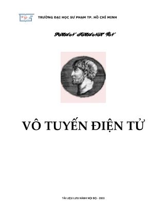 Giáo trình Vô tuyến điện tử (Phần 1)