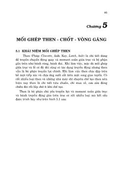 Bài giảng Vẽ kỹ thuật cơ khí - Chương 5: Mối ghép then-chốt-vòng găng