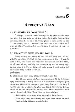 Bài giảng Vẽ kỹ thuật cơ khí - Chương 6: Ổ trượt và ổ lăn