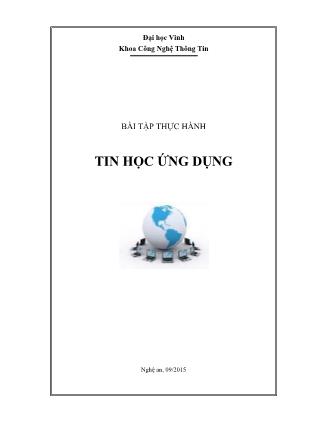 Bài tập thực hành Tin học ứng dụng