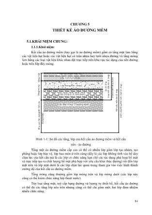 Giáo trình Thiết kế đường ô tô (Phần 2)