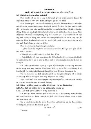 Bài giảng Tài chính công - Phạm Thị Ý Nguyện (Phần 2) Bài giảng Tài chính công - Phạm Thị Ý Nguyện (Phần 2)