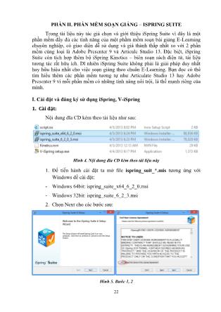 Tài liệu tập huấn xây dựng bài giảng điện tử theo chuẩn E-Learning (Phần 2)