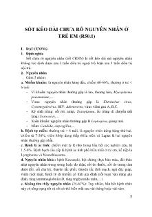 Sốt kéo dài chưa rõ nguyên nhân ở trẻ em (R50.1)