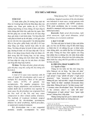 Túi thừa nhĩ phải